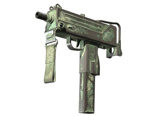 MAC-10 | Surfwood (Battle-Scarred)