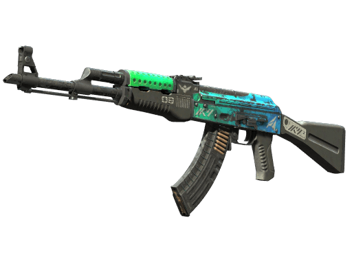 StatTrak™ AK-47 | Ice Coaled (Battle-Scarred)