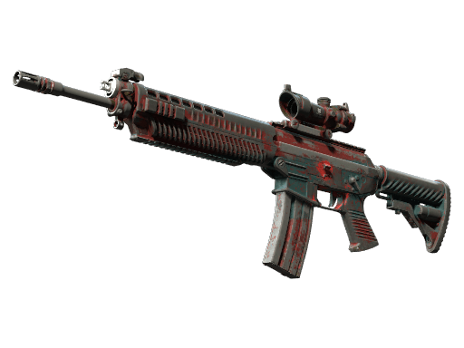 Souvenir SG 553 | Fallout Warning (Battle-Scarred)