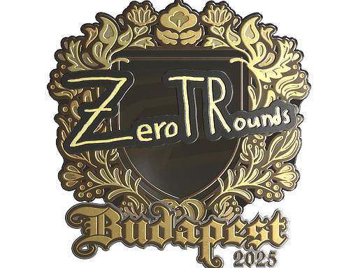 Sticker | ztr (Gold) | Budapest 2025
