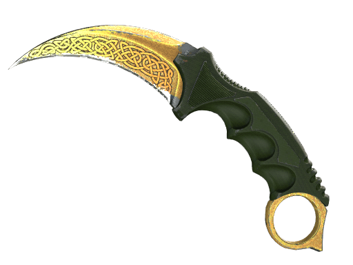 ★ StatTrak™ Karambit | Lore (Well-Worn)