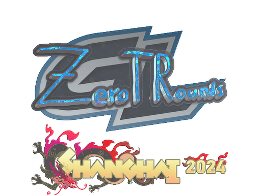 Sticker | ztr (Glitter) | Shanghai 2024