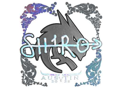 Sticker | sh1ro (Holo) | Austin 2025