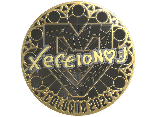 Sticker | xertioN (Gold) | Cologne 2026