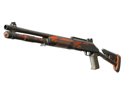 XM1014 | Blaze Orange (Battle-Scarred)