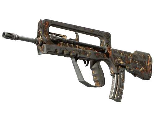 FAMAS | Crypsis (Battle-Scarred)