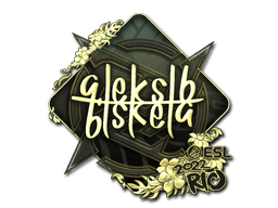 Sticker | Aleksib (Gold) | Rio 2022