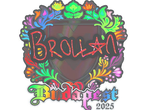 Sticker | Brollan (Holo) | Budapest 2025