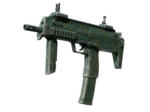 MP7 | Teal Blossom (Field-Tested)