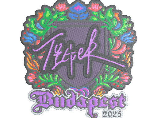 Sticker | Tiger (Embroidered) | Budapest 2025