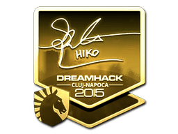 Sticker | Hiko (Gold) | Cluj-Napoca 2015