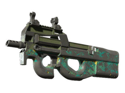 P90 | Mustard Gas (Battle-Scarred)