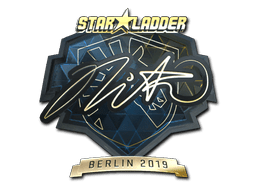 Sticker | nitr0 (Gold) | Berlin 2019
