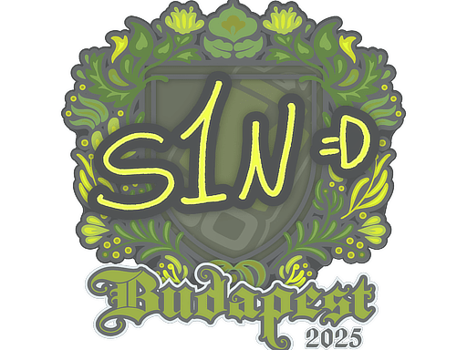 Sticker | s1n | Budapest 2025