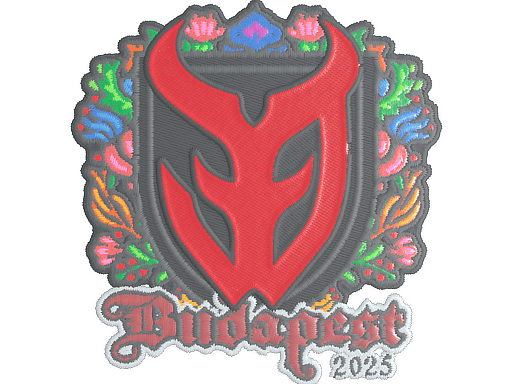 Sticker | 3DMAX (Embroidered) | Budapest 2025