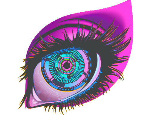 Sticker | Dystopian Gaze (Lenticular)