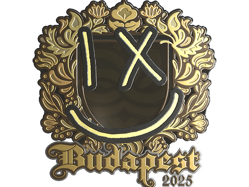 Sticker | lux (Gold) | Budapest 2025