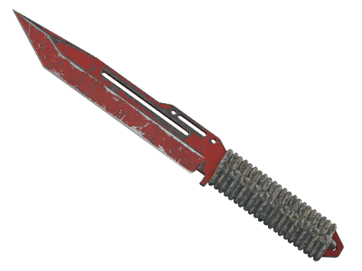 ★ StatTrak™ Paracord Knife | Crimson Web (Battle-Scarred)