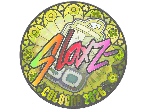 Sticker | slaxz- (Holo) | Cologne 2026