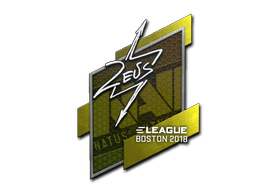 Sticker | Zeus | Boston 2018