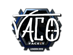 Sticker | TACO (Foil) | London 2018