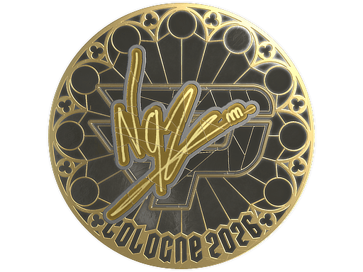 Sticker | NQZ (Gold) | Cologne 2026