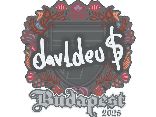 Sticker | dav1deuS | Budapest 2025