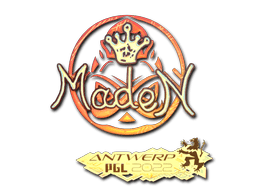 Sticker | maden (Holo) | Antwerp 2022