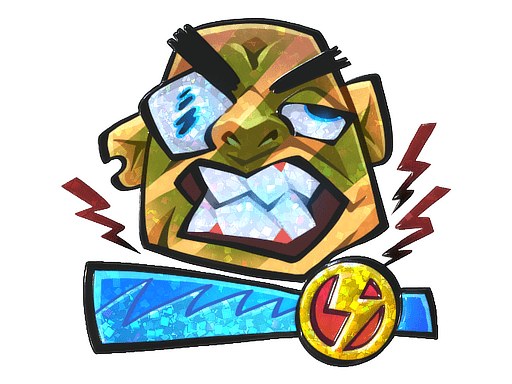 Sticker | Overloaded (Glitter)