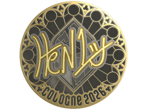 Sticker | HEN1 (Gold) | Cologne 2026