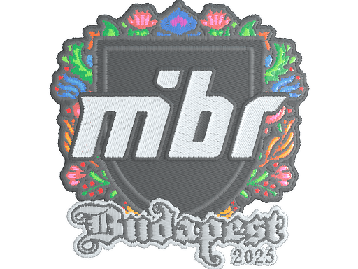 Sticker | MIBR (Embroidered) | Budapest 2025
