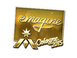 Sticker | emagine (Gold) | Cologne 2015