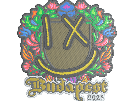 Sticker | lux (Embroidered) | Budapest 2025