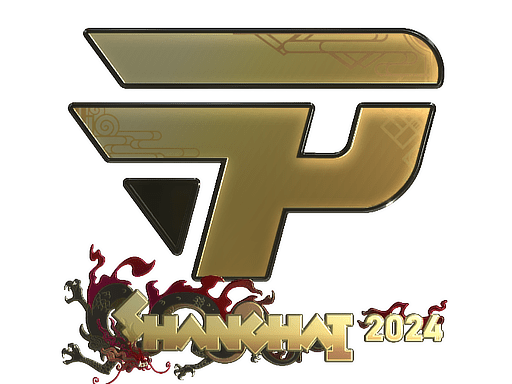 Sticker | paiN Gaming (Gold) | Shanghai 2024