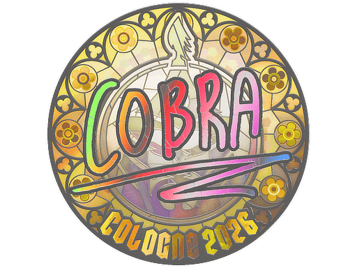 Sticker | cobra (Holo) | Cologne 2026