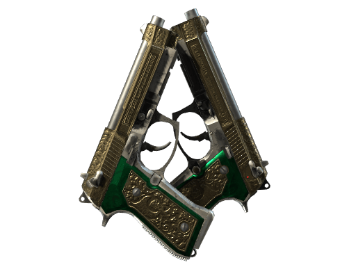 Dual Berettas | Royal Consorts (Battle-Scarred)