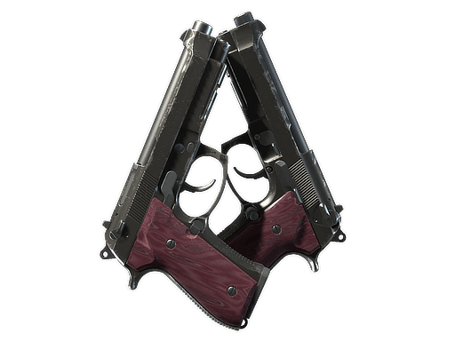 Dual Berettas | BorDeux (Well-Worn)