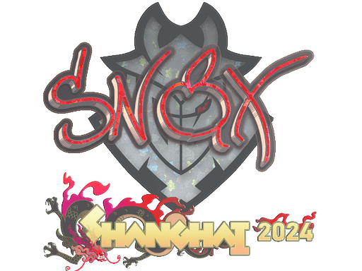 Sticker | Snax (Glitter) | Shanghai 2024
