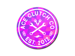Sticker | Ace Clutch Co. (Holo)