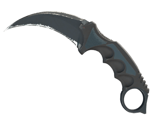 ★ StatTrak™ Karambit | Night (Well-Worn)