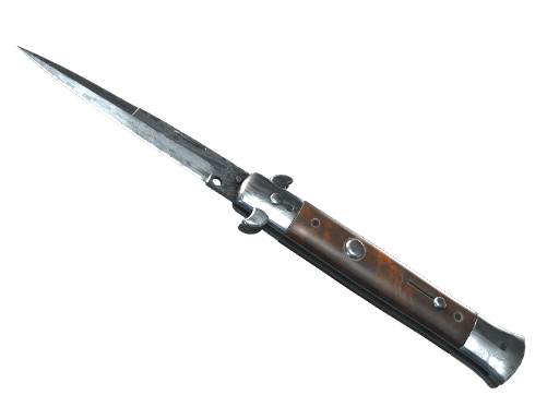 ★ StatTrak™ Stiletto Knife | Damascus Steel (Minimal Wear)