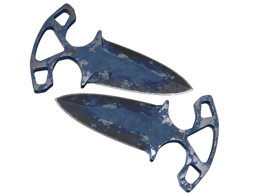 ★ StatTrak™ Shadow Daggers | Bright Water (Battle-Scarred)