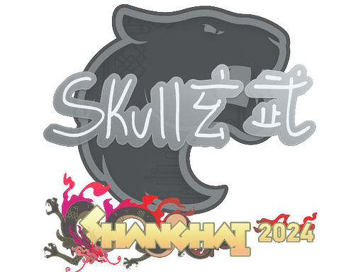Sticker | skullz | Shanghai 2024