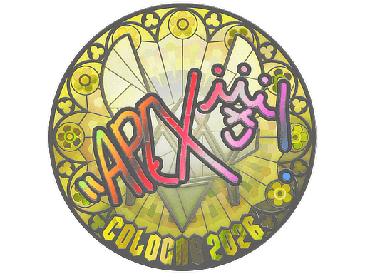 Sticker | apEX (Holo) | Cologne 2026