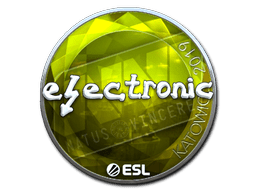Sticker | electronic (Foil) | Katowice 2019
