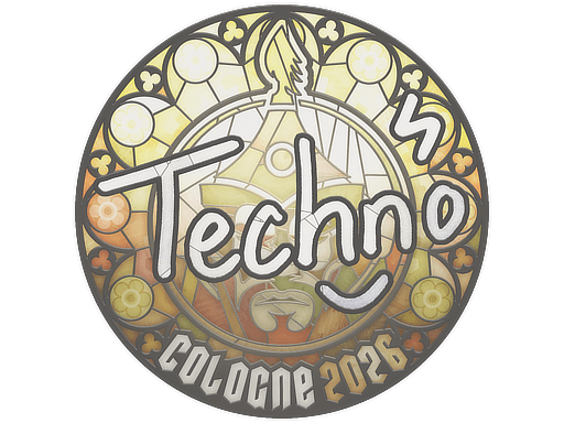 Sticker | Techno4K | Cologne 2026