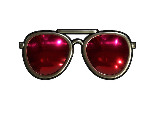 Sticker | Red Shades (Foil)