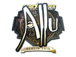 Sticker | allu (Gold) | Berlin 2019