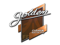 Sticker | Golden | Boston 2018