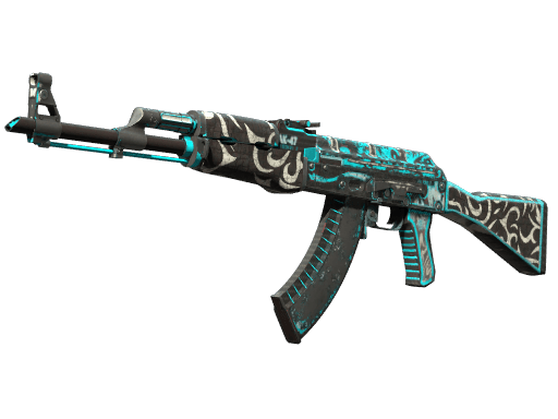 StatTrak™ AK-47 | Frontside Misty (Battle-Scarred)